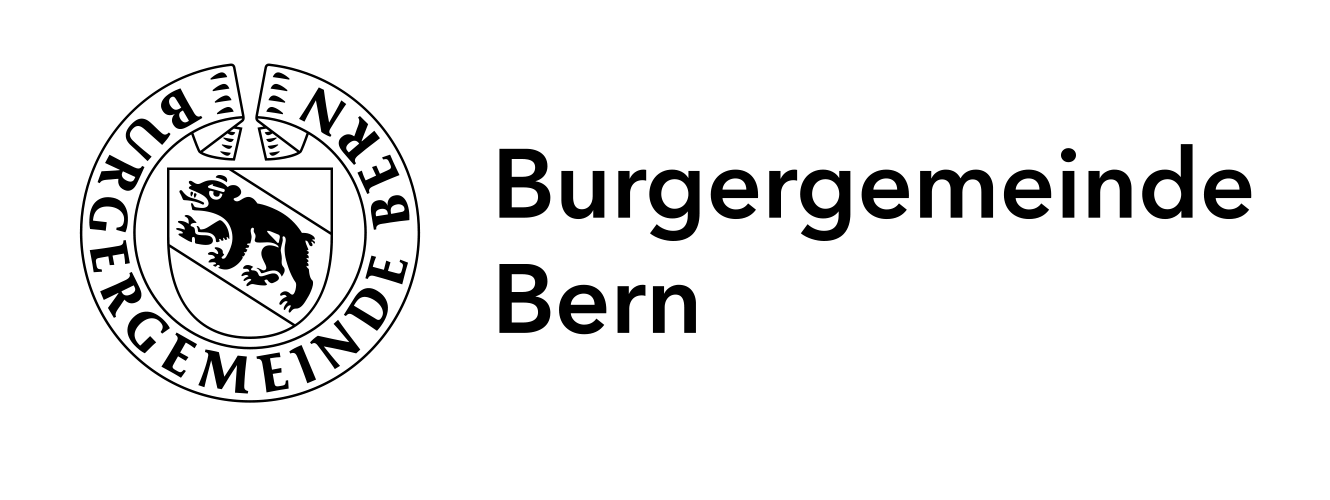 Logo Burgergemeinde Bern schwarz Digital Signet Burgergemeinde